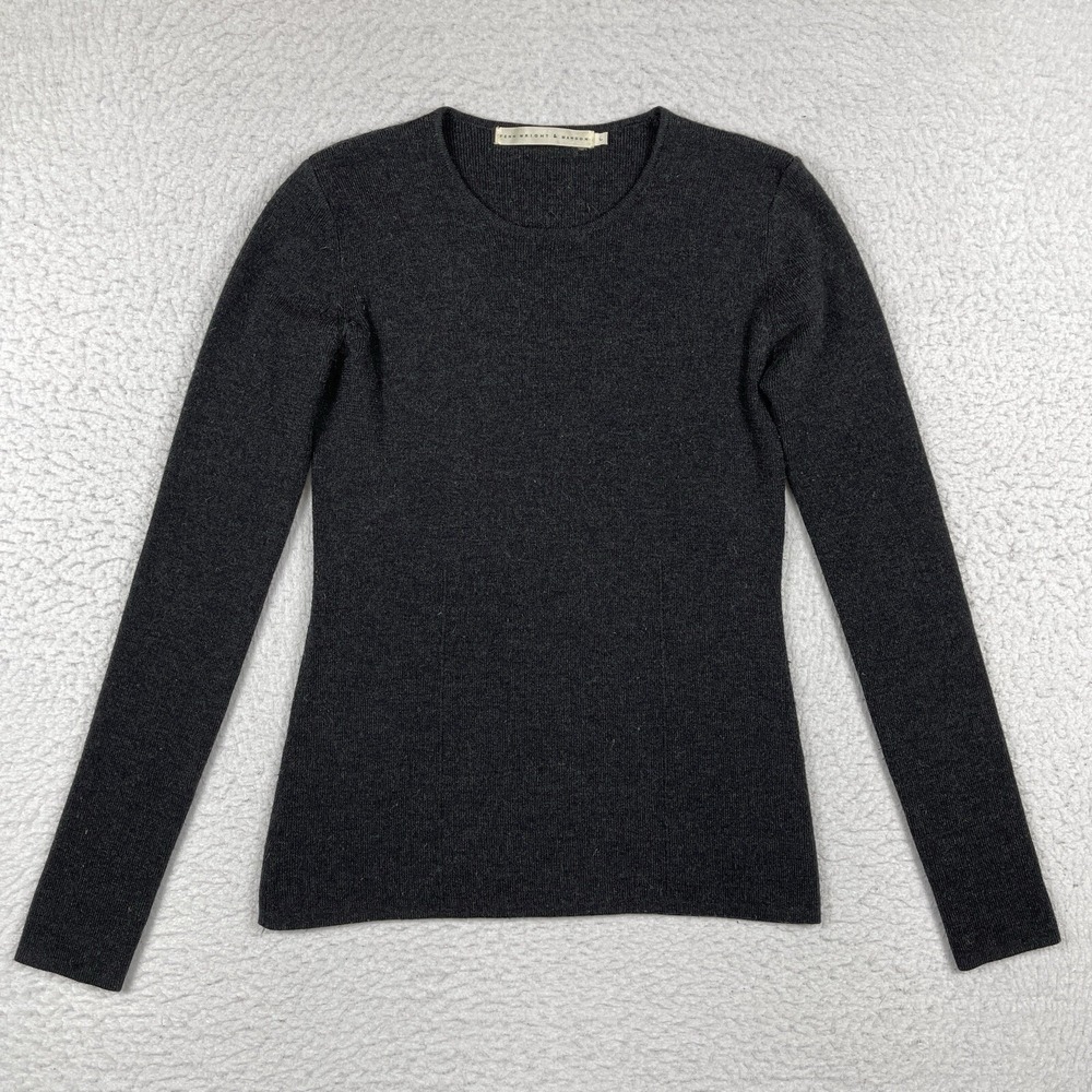 Fenn Wright Manson Sweater Womens Large Cozy Office Minimalist Corporate Work